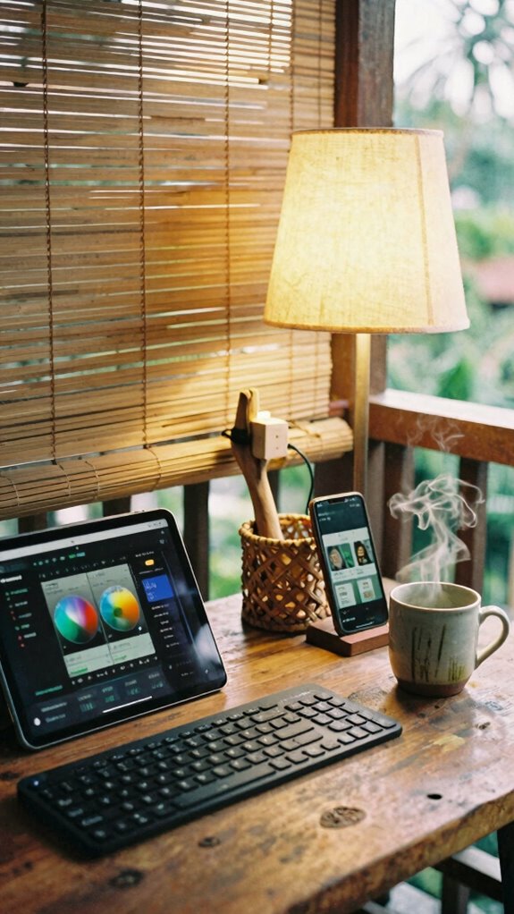 automate lighting for productivity