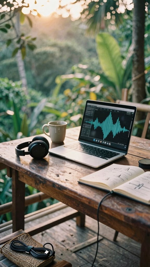create immersive focus soundscapes
