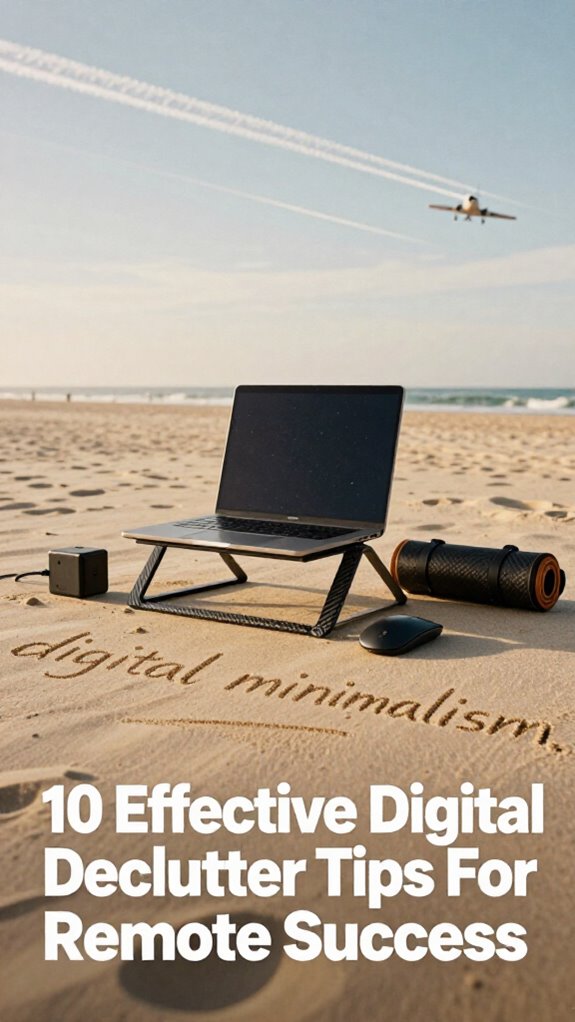 digital declutter for success