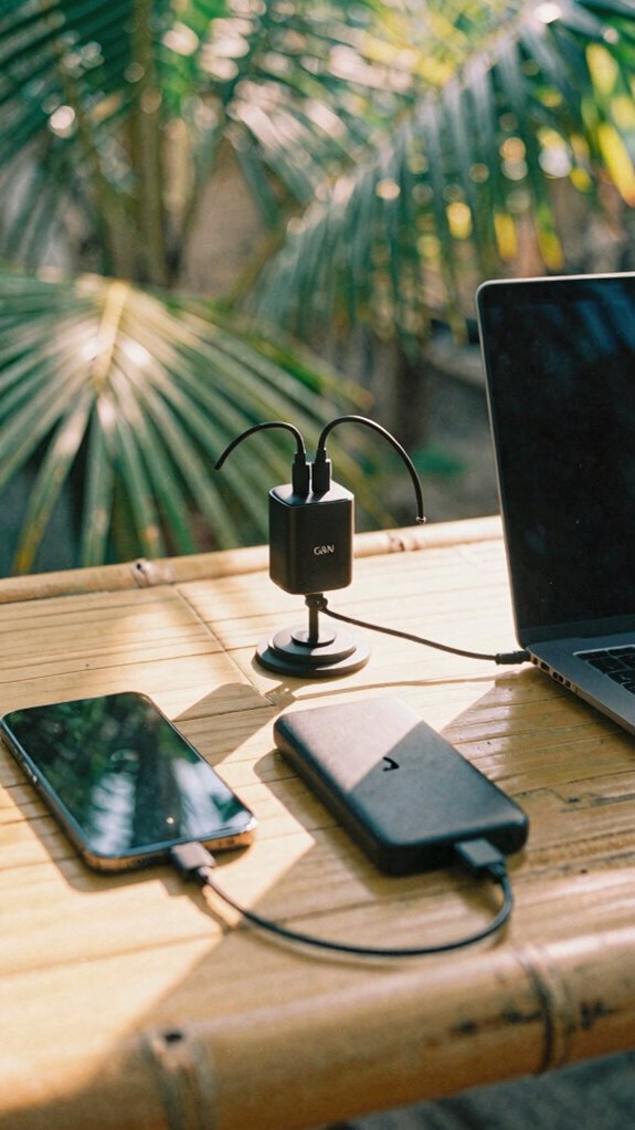 lightweight multi port fast chargers