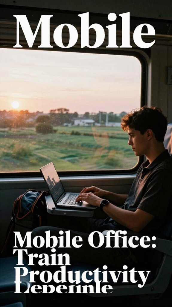 maximize long distance train productivity