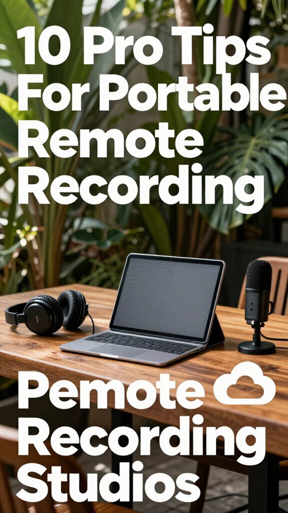 mobile recording studio tips