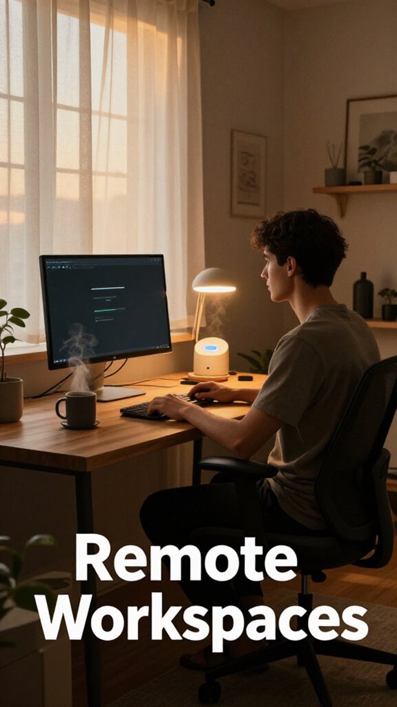 modern remote workspace healing