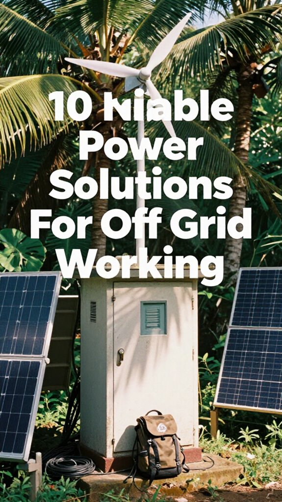 off grid remote power options