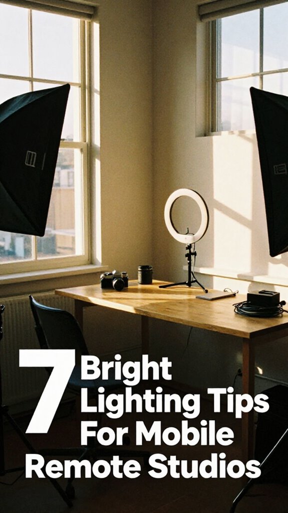 optimal lighting for recordings
