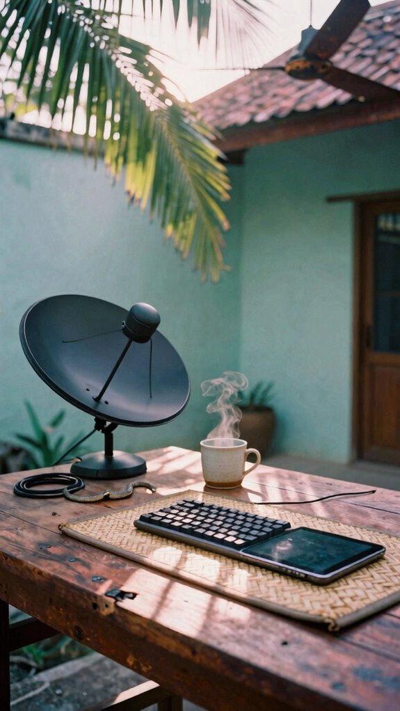 optimized low latency satellite connectivity