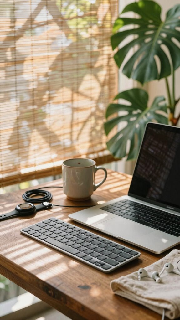 personalized flexible workspace setup
