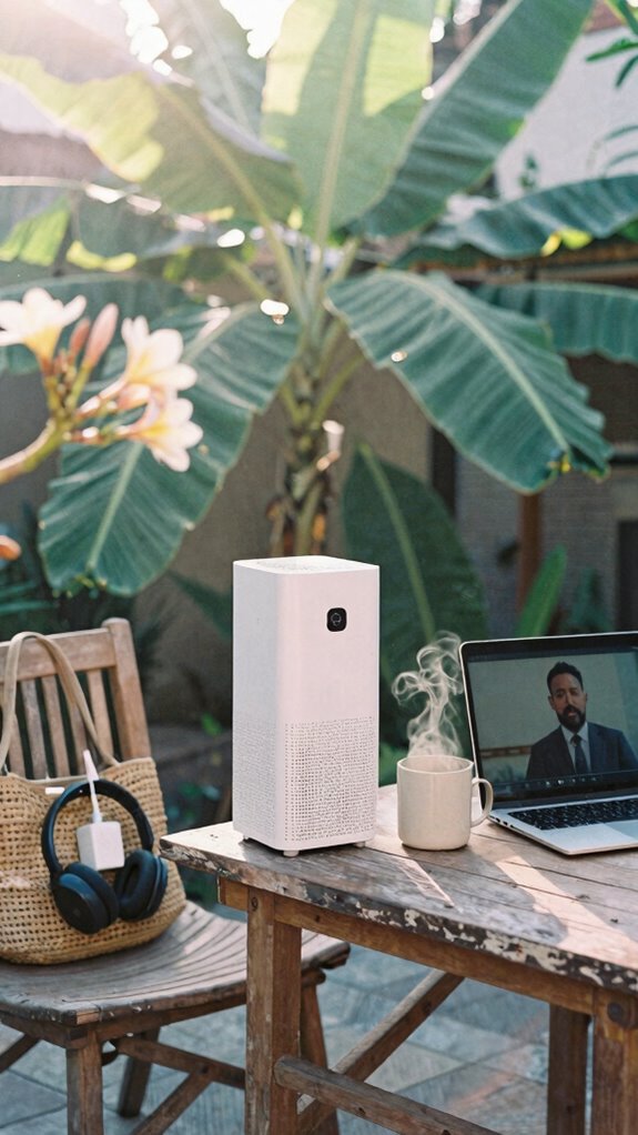 portable air purifier tips