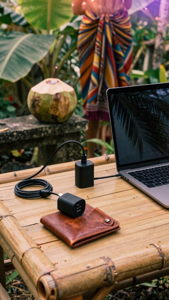 portable durable travel adapters