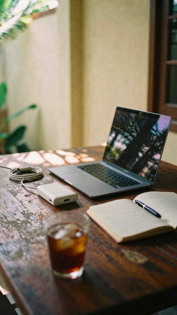 powerful portable charging setup