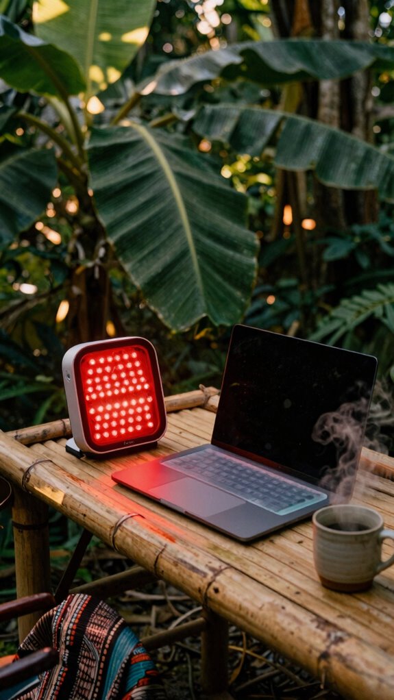 red light boosts melatonin naturally