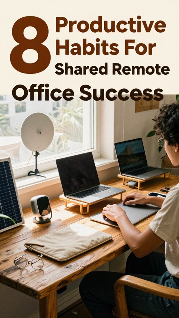remote office productivity habits