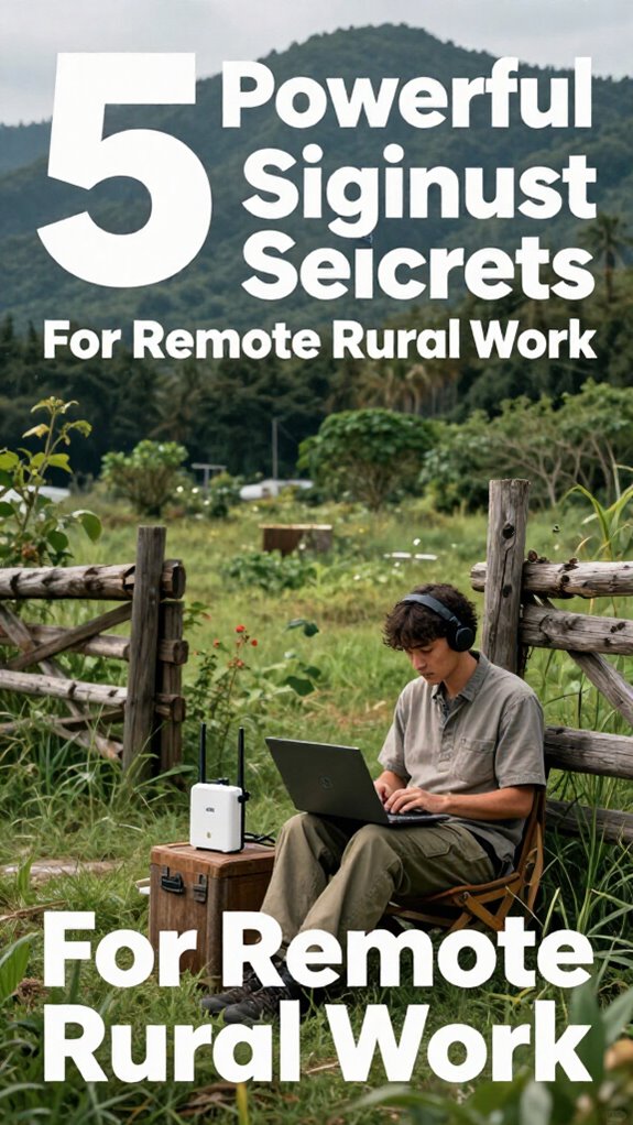 remote rural signal solutions