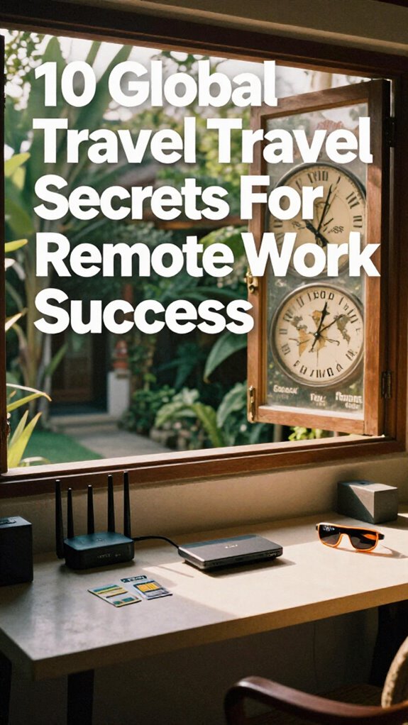 remote work travel tips