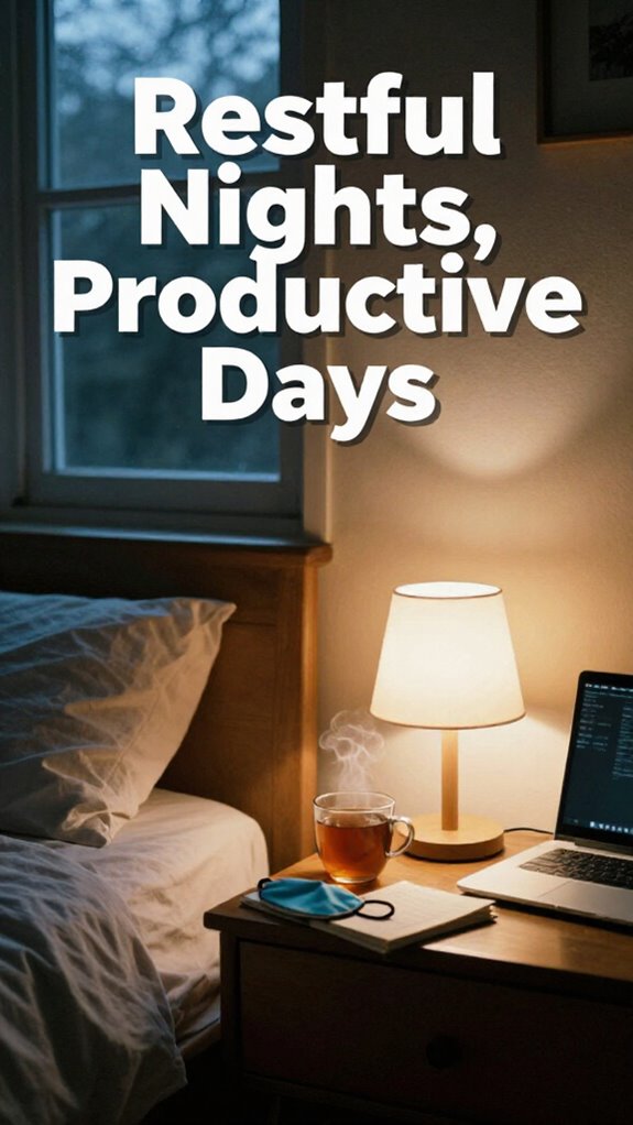 sleep well for work