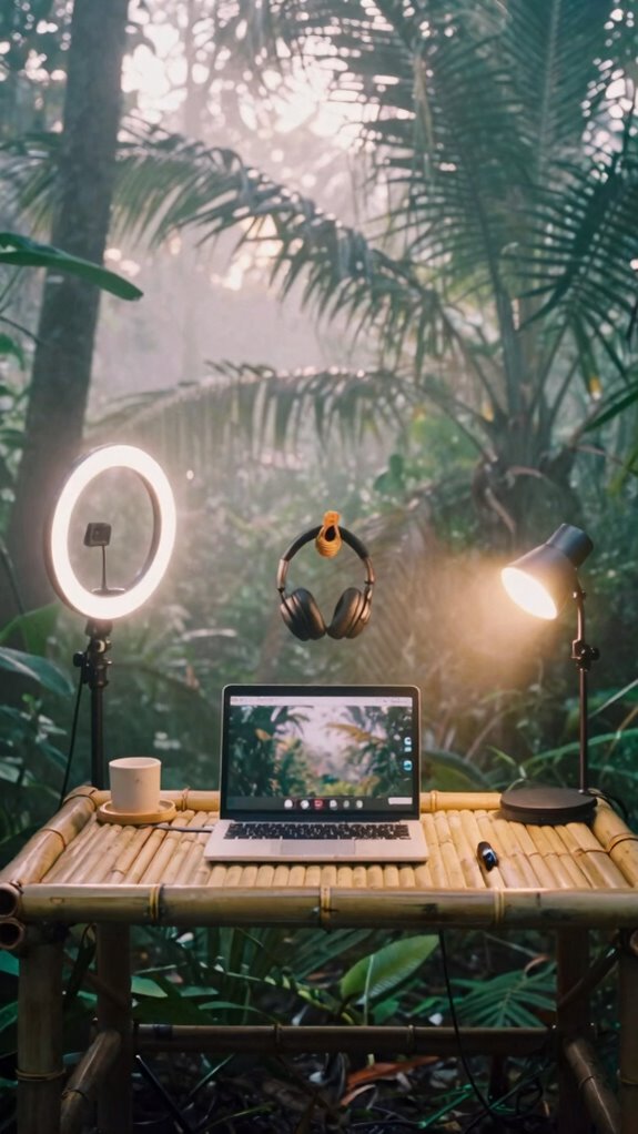 soft lighting for professional ambiance