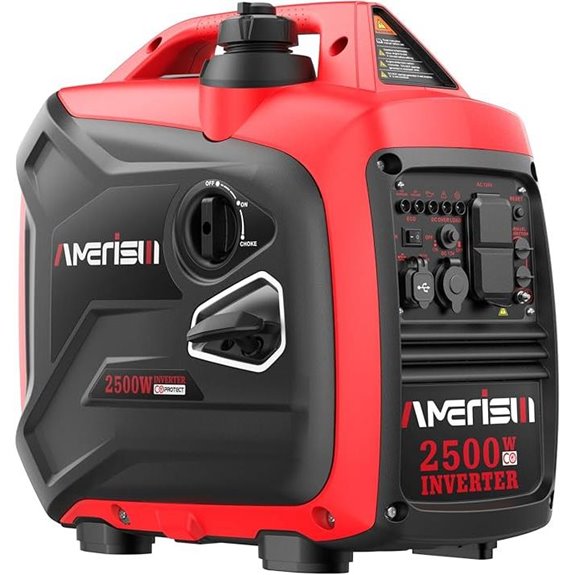 AMERISUN 2500-Watt Gas Portable Inverter Generator
