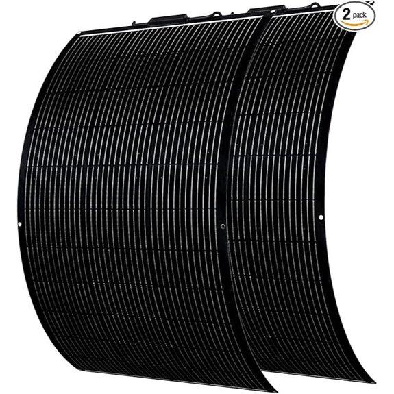 Flexible 300W Solar Panel (2-Pack) for Off-Grid Charging