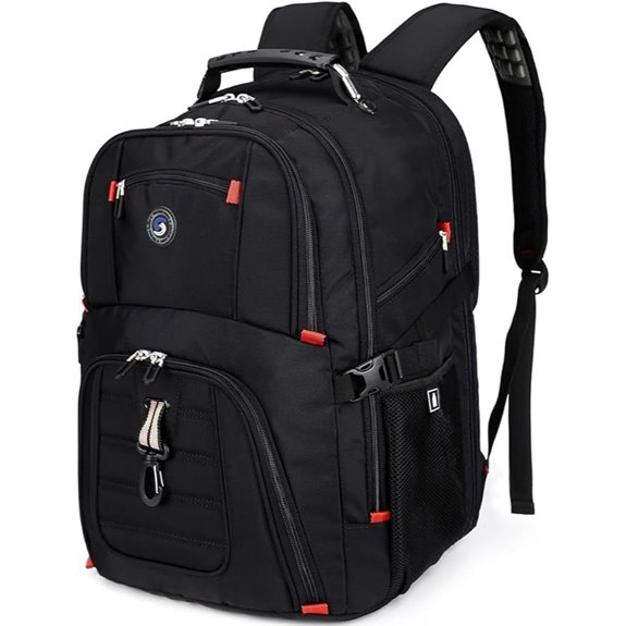 Large 50L Travel Laptop Backpack with Lock