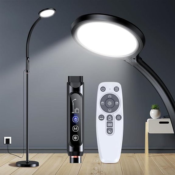 Happy Light Therapy Lamp with Adjustable Brightness