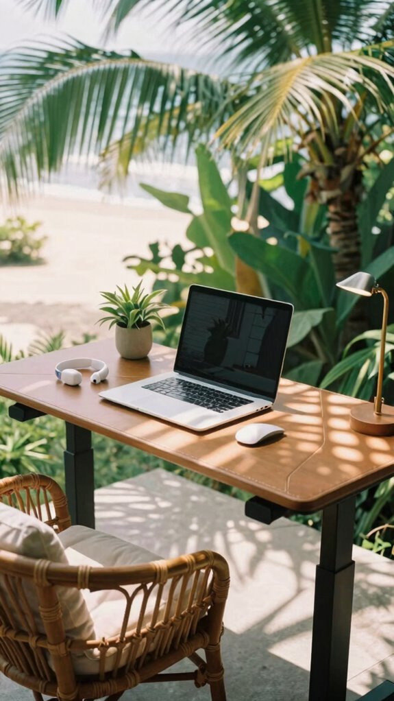 adjustable height ergonomic features