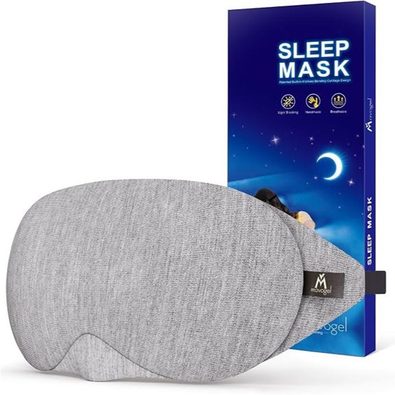 Mavogel Cotton Sleep Eye Mask with Adjustable Nose