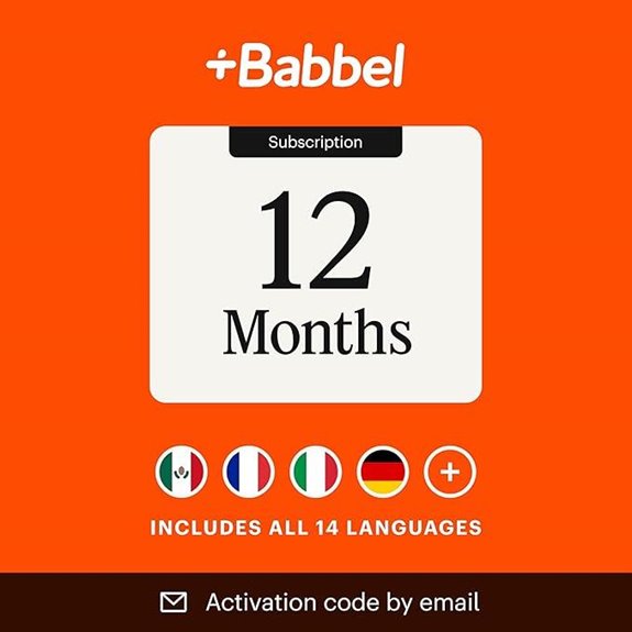 Babbel Language Learning Software - 14 Languages 12-Month Subscription