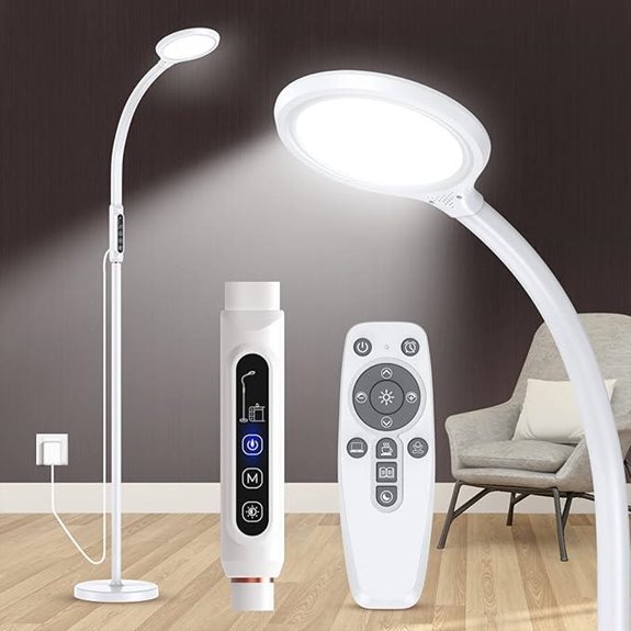 Light Therapy Lamp 11000 Lux with 10 Brightness Levels