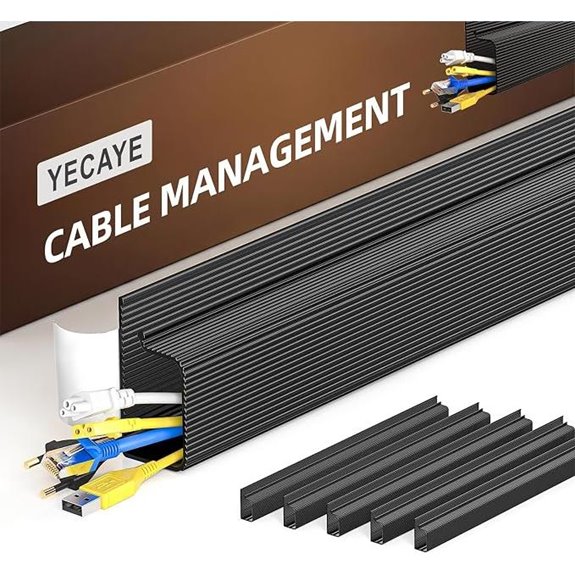 YECAYE 6 Pack Cable Management Organizer Clips