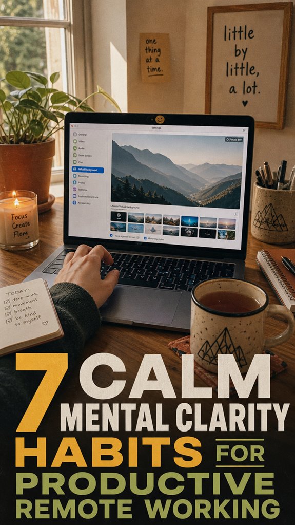 calm mindset boosts productivity