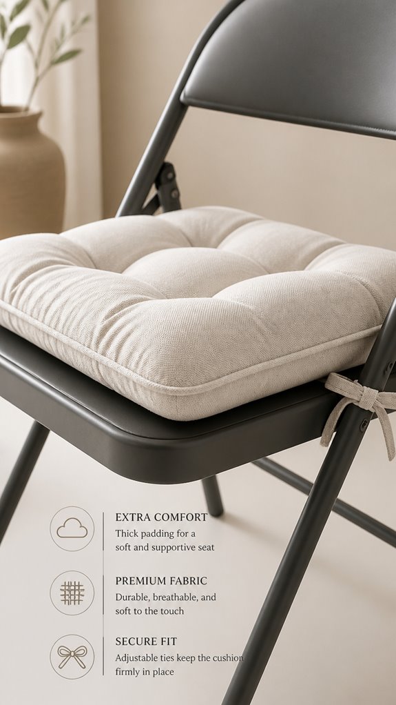 comfortable stylish folding cushions