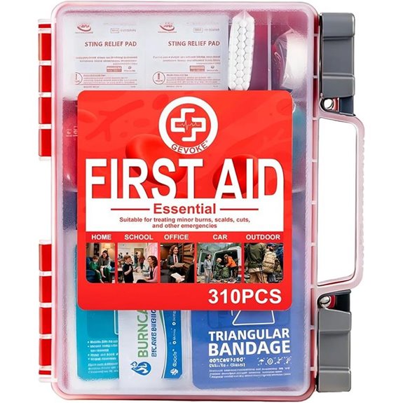 Gevoke 310-Piece Professional First Aid Kit