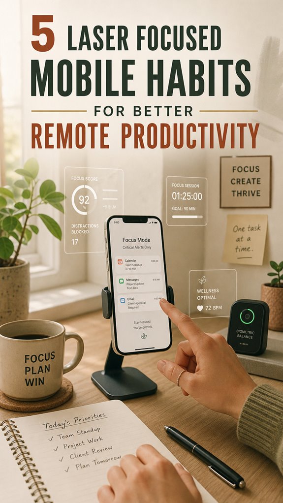 focused mobile productivity techniques
