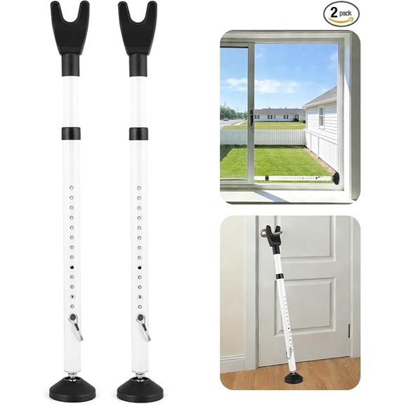 2 Pack Adjustable Heavy Duty Door Stoppers