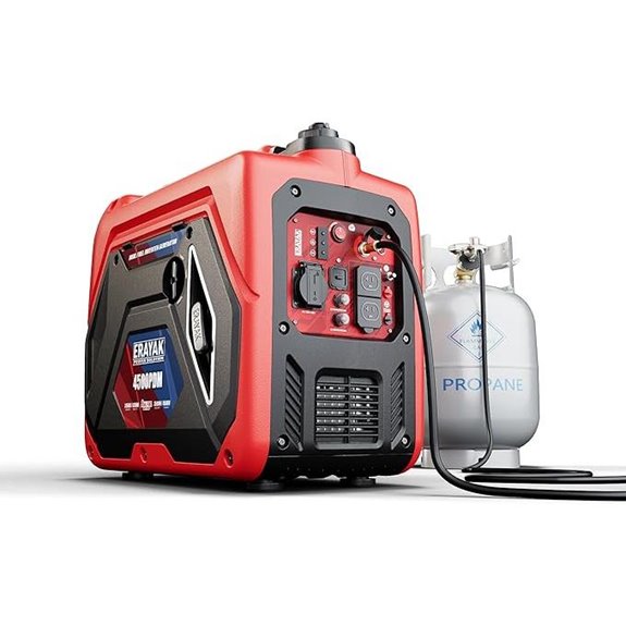 ERAYAK 4500W Dual-Fuel Portable Inverter Generator