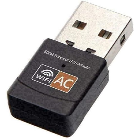 USB WiFi Adapter 600Mbps Dual Band for PC/Mac