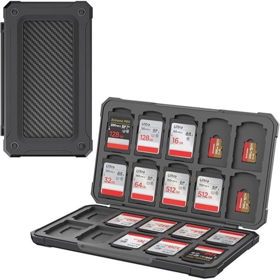 SD Card Holder for 20 SD/TF Cards