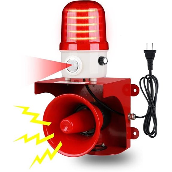 Motion Sensor Alarm with Human Detection and Siren
