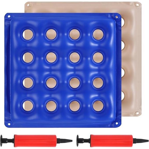 inflatable cushion with pump