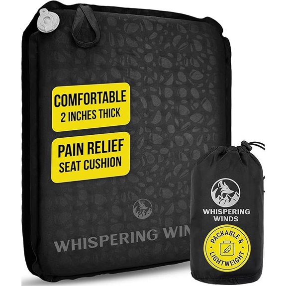 inflatable travel seat cushion