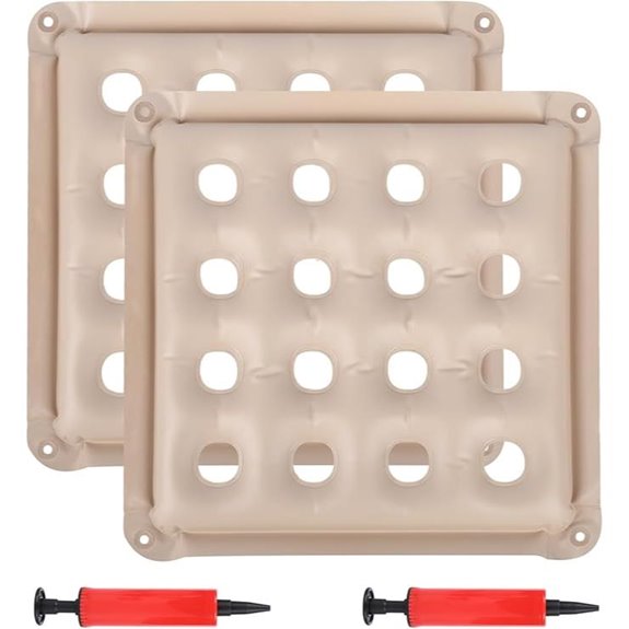 inflatable waffle seat cushions