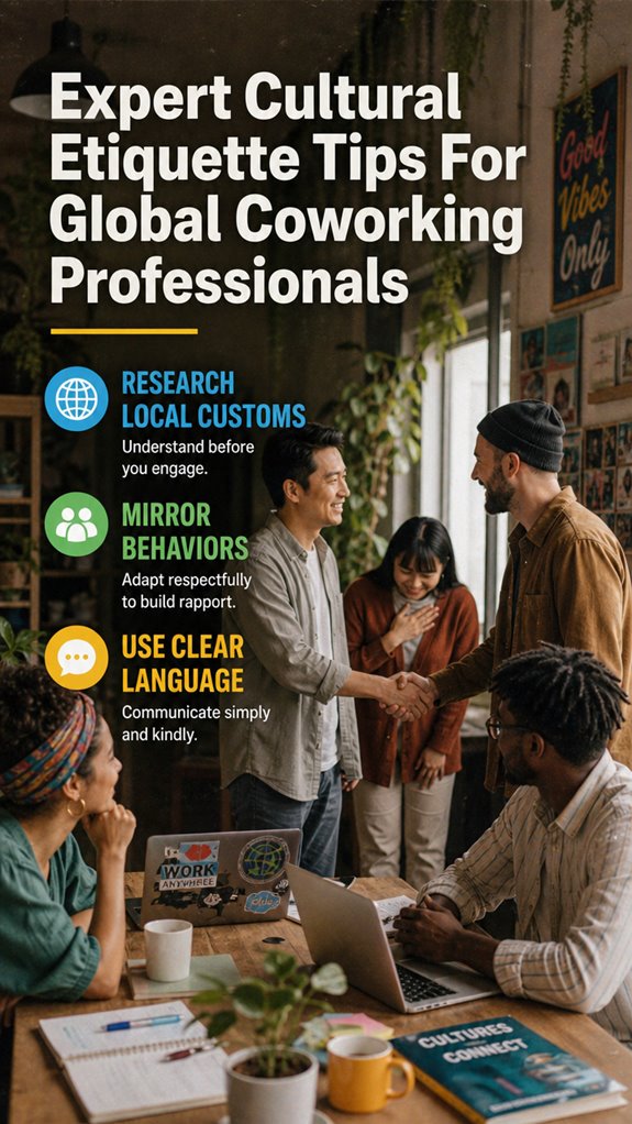 international coworking etiquette