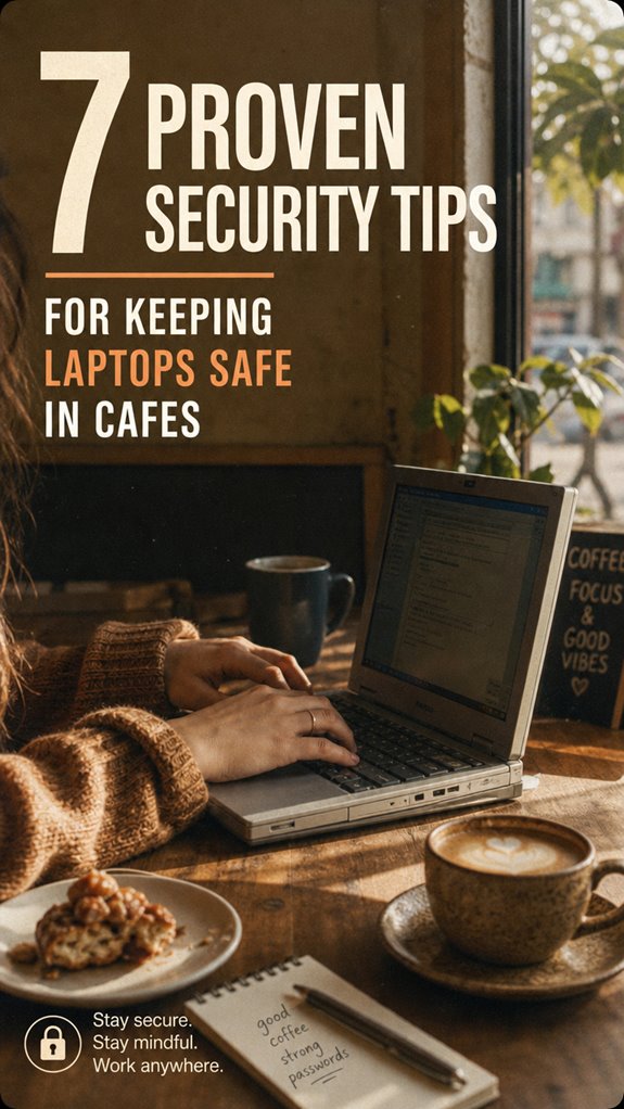 laptop security cafe tips