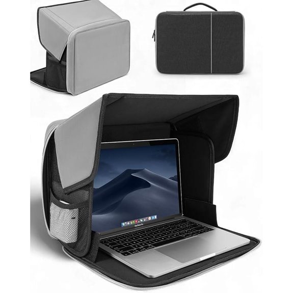 Laptop Sun Shade for 13-16 Inch Laptops