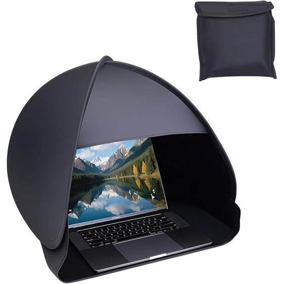 Portable Sun Shade for Laptops UV & Glare Protection