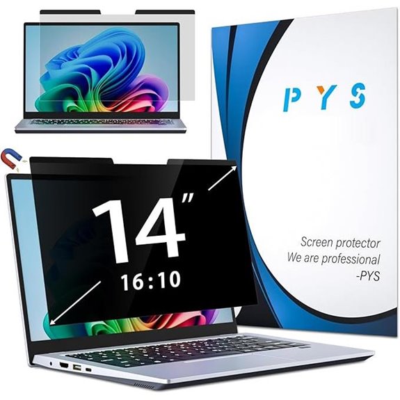 PYS 14 Magnetic Laptop Privacy Screen