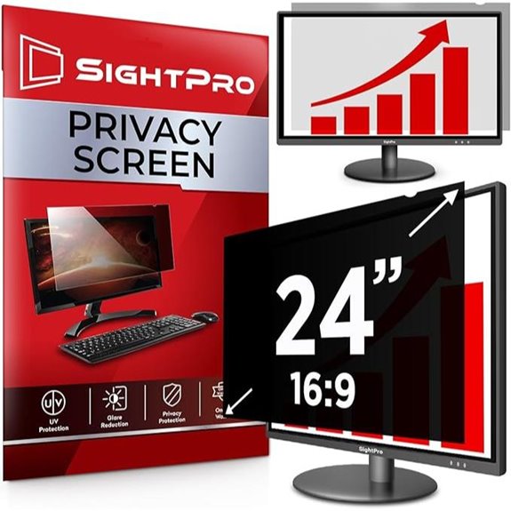 SightPro 24 Privacy Screen Filter for Monitor