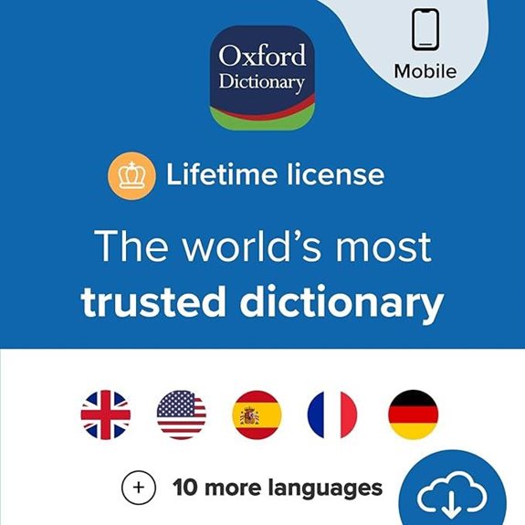 Oxford Dictionary: Multilingual Words & Phrases with Lifetime License