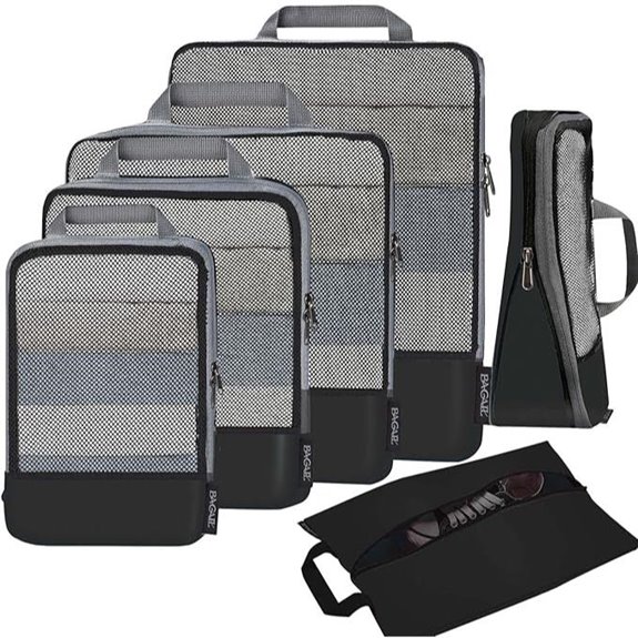 BAGAIL Compression Packing Cubes Set (4/6/8)