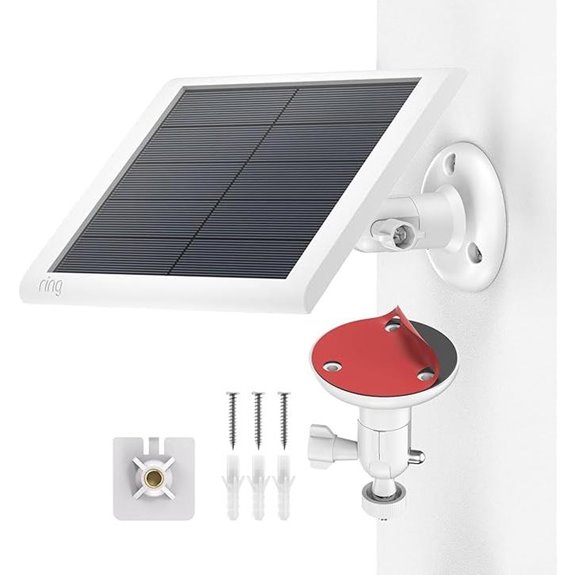 No Drill Adhesive Mount for Ring Solar Panel